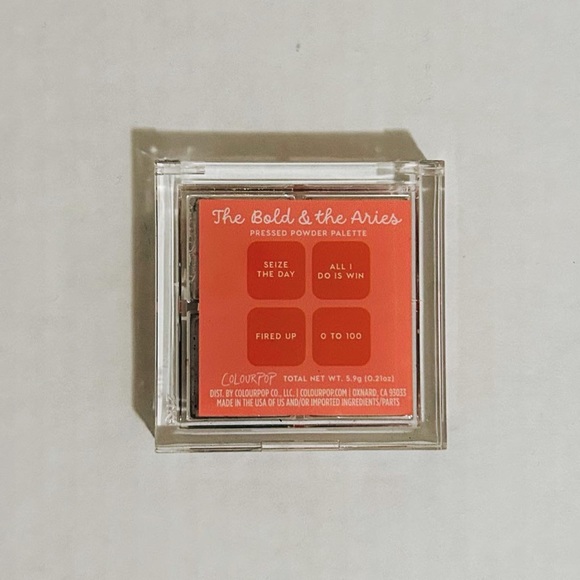 Colourpop The Bold & The Aries Quad Eyeshadow Palette - Picture 3 of 10